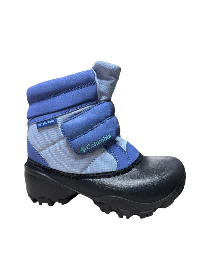 Botas de nieve Columbia para niños pequeños cuerda remolque Kruser talla 10 Foto 1 de 4