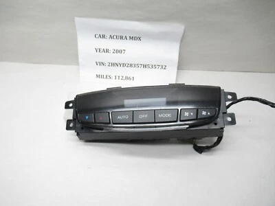 2007-2009 ACURA MDX переменного тока нагреватель климат-контроль 79650-STX-A411-M1 OEM и SANA - Изображение 1 из 4
