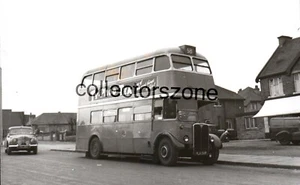 Autobús Bradford Corp 1959 HLX228 Haworth Rd foto 5x3 pulgadas con derechos de autor 59133 - Imagen 1 de 2