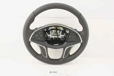 Nuevo volante de cuero genuino OEM 2017-2021 Cadillac XT5 84214054 sin calefacción Foto 1 de 3