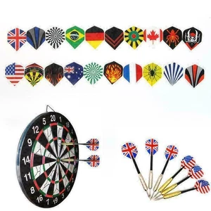 60Pcs Dart Flights in 20 Patterns Nice T4D4 Darts Profe Flying Y0M3 Y5O4 s - Picture 1 of 12