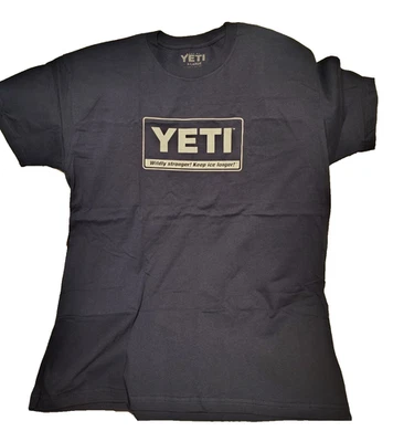 Camisa Yeti XL azul oscuro todo algodón Foto 1 de 2