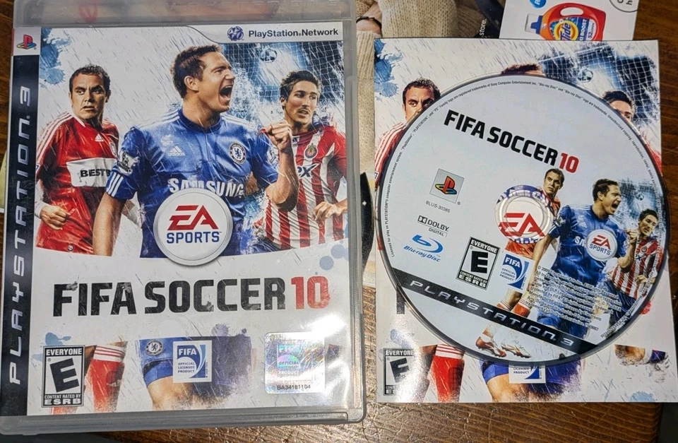 FIFA Soccer 10 PS3 PlayStation 3 Completo En Caja Con Manual CIB EA Sports Foto 1 de 1