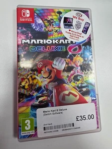 Super Mario Kart 8 Deluxe Nintendo Switch Complete with Case FAST 24H POST - Picture 1 of 1