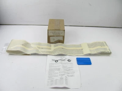 Nuevo de Lote Original Mazda RH 4X2 Plateado Y Negro Kit de Rayas Laterales 0000-88-0908-SB Foto 1 de 3