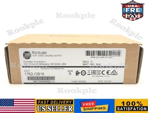 New Factory Sealed AB 1762-OB16 SSER A 24VDC MicroLogix Output Module 1762OB16 - Picture 1 of 3