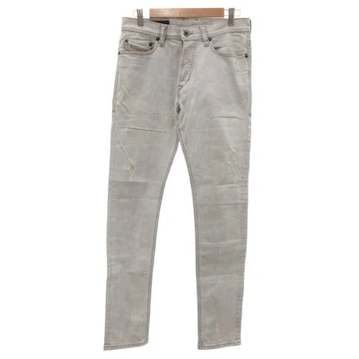 Pantalones de mezclilla DIESEL Skinny Jeans Button Fly 29 gris / JS para hombre - Imagen 1 de 4