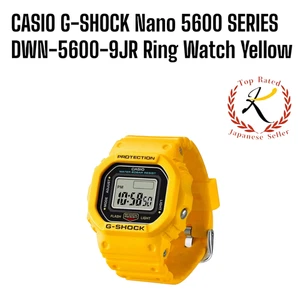 【US/DDP】 CASIO G-SHOCK Nano DWN-5600-9JR Ring Watch Yellow 5600 SERIES Unisex JP - Picture 1 of 19