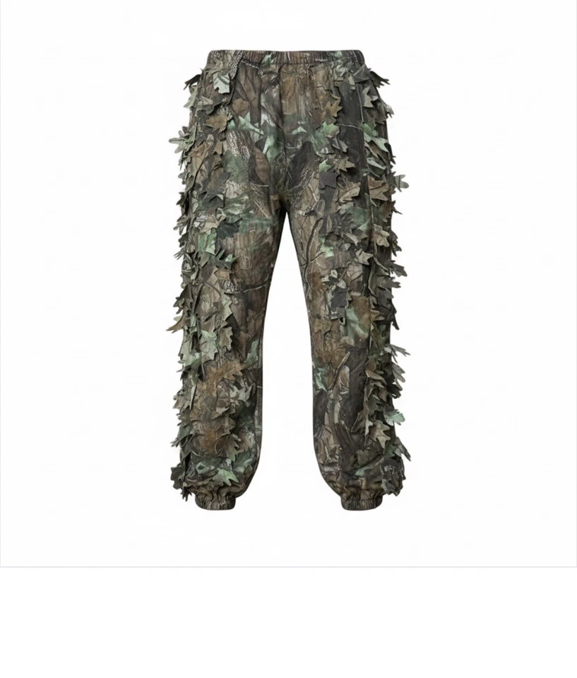 RealTree Men’s Camo Leafy Trim Pants / Size L/ XL - Hunting Camouflage - Image 1 of 3