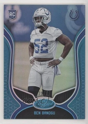 2019 Certified Rookies Mirror Teal /35 Ben Banogu #179 Rookie RC - Image 1 of 2
