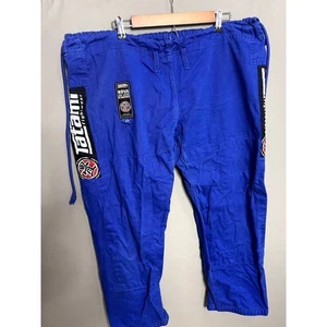 TATAMI Fightwear Blue Unisex Jiu-Jitsu Pants Adjustable Size A3 Athletic Comfort - Picture 1 of 7