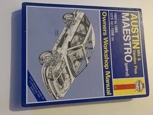 Haynes Original Hardback Austin Maestro 1983 To 1989 Manual - Picture 1 of 2