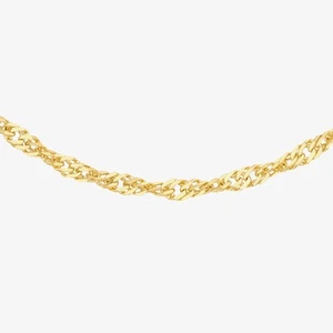 Cadena de oro amarillo de 9 quilates con corte de diamante 1,13,0464 - Imagen 1 de 1