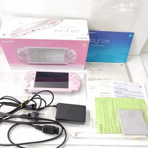 Excellent Sony PSP2000 Rose Pink Console PlayStation Portable Working w/Box F/S - Picture 1 of 10