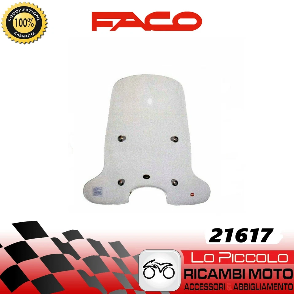 PIAGGIO LIBERTY 50 2002 2003 2004 2005 FACO PARABREZZA PARAVENTO ALTO INVERNALE - Immagine 1 di 1