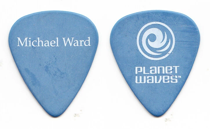 Ben Harper Michael Ward Signature Blue Guitar Pick - 2007 Tour - Image 1 of 1