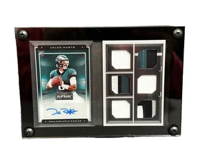 Playbook 2020 novato firma locker Jalen Hurts tarjeta de novato radiocontrol rpa eagles/99 - Imagen 1 de 6