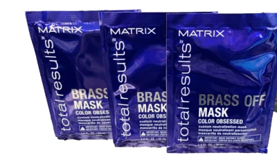 3 pack Matrix Total Results Color Obsessed Brass Off Neutral  Mask  - 1oz - Image 1 of 3