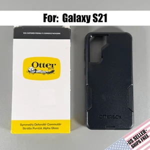 Funda OtterBox Commuter para Galaxy S21 - Negra | Doble Capa | Delgada y Resistente - Imagen 1 de 14