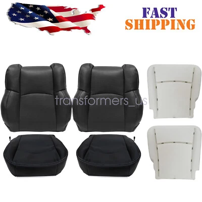 Cubierta de asiento de conductor/pasajero/cojín de espuma para Dodge Ram 1500 Laramie 2009-12 Foto 1 de 4