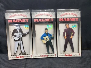 3 Vintage Legends Of The Fridge Funky Chunky Elvis Presley Magnets - Picture 1 of 6