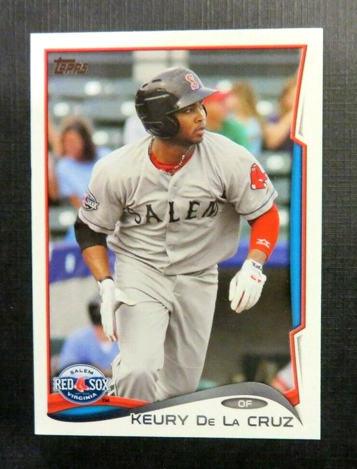 2014 Topps Pro Debut, Salem Red Sox - KEURY DE LA CRUZ - Dominican Republic - Image 1 of 1