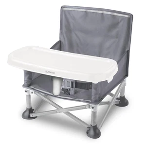 Summer by Pop 'N Sit Portable Booster Chair, Floor Seat, Indoor/Outdoor Use, Co - Picture 1 of 9