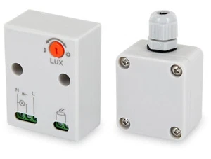 Aufputz Aussen Dämmerungssensor IP65 - Tag Nacht Sensor - LED geeignet - Picture 1 of 5