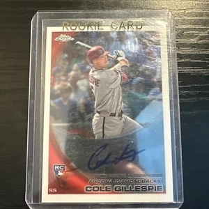 2010 Topps Chrome - Rookie Autographs #186 Cole Gillespie (AU, RC) - Picture 1 of 2