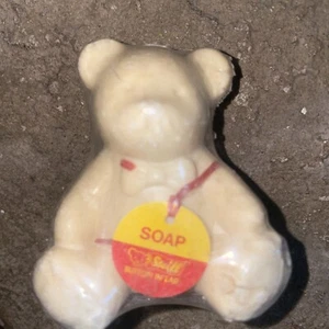 Steiff Teddy Bear Soap With Steiff Tag New In Package Unusual Fine! - Picture 1 of 5