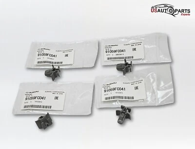 Set of 4 - Genuine Subaru - Grille Assembly Clip For Forester 2.5L 1998-2005 - Изображение 1 из 4