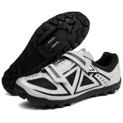 Zapatos de ciclismo para hombre Bicicleta de montaña Carretera Autobloqueantes Zapatos de carreras Talla grande Foto 1 de 4