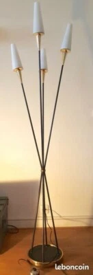  Lampadaire René Mathieu pour la Maison Lunel des années 60 - Photo 1/3