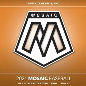 2021 Panini Mosaic Baseball - Parallels (Reactive Blue and Reactive Red) - Picture 1 of 1