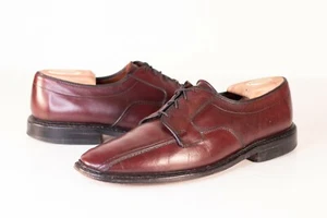 Allen Edmonds Hillcrest Dawson elegante Lederschuhe Herren Größe 9 D Merlot - Bild 1 von 6