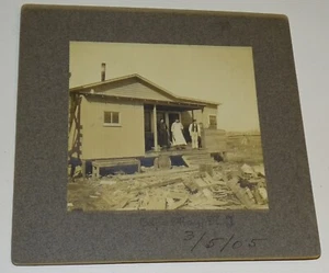 Fotografía de Cape May New Jersey 1905 (edificio/cocineros en la parte trasera de la cocina) - Imagen 1 de 4