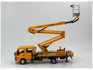 1/35 XCMG GKH23A Ascending Rescue Vehicle Aerial work Platform Yellow DiecastCar - Picture 1 of 8