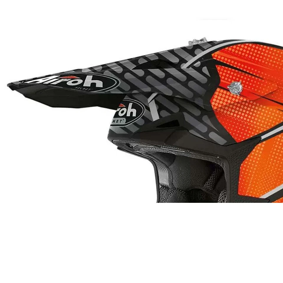 Casco de motocicleta Airoh Off Road Peak para Wraap Idol naranja mate/negro Foto 1 de 1