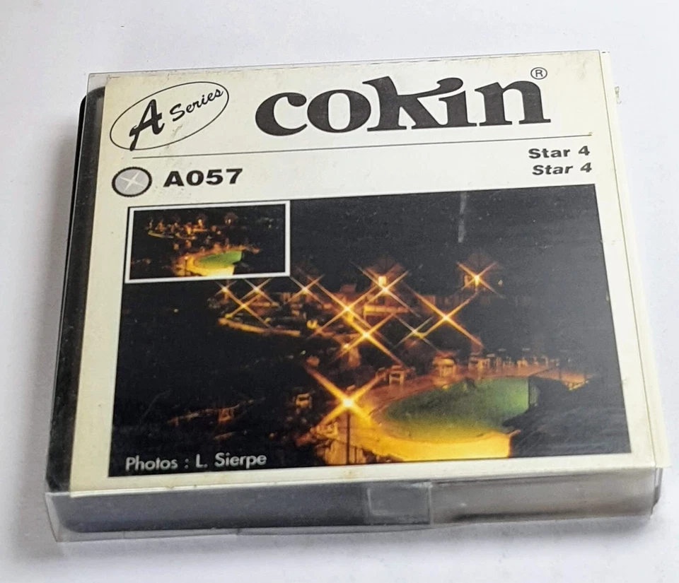 COKIN CREATIVE FILTER A SERIES SYSTEM A057 Star Effect (4 Point) Resin Filter - Image 1 of 4