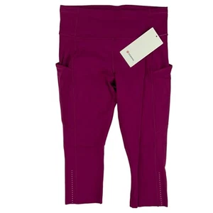 Lululemon Damen Legging Fast and Free HR Crop 18" Ref MGPR Größe L - US 8/UK 12 - Bild 1 von 5