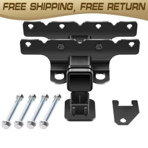 2" Towing Trailer Rear Hitch Receiver Plug Kits For 2018-UP Jeep Wrangler JL JLU - Picture 1 of 6