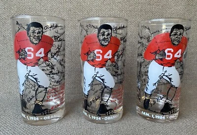 Lote con 3 1954 J.D. Vasos ROBERTS OKLAHOMA SOONERS~L@@K~ Foto 1 de 4