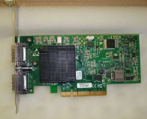 Mellanox PCIe IB InfiniBand DualPort Adapter CX4 10Gbit x2 375-3549-01 X4217A - Bild 1 von 3