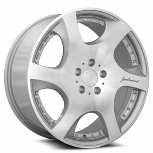 20x9 F | 20x10.5 R MRR VP3 5x108 +38/40 Silver Machine Face Wheels (Set of 4) - Picture 1 of 3