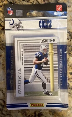 2012 Panini Score Indianapolis Colts Football Team Set w/ Andrew Luck RC SEALED! - Image 1 of 2