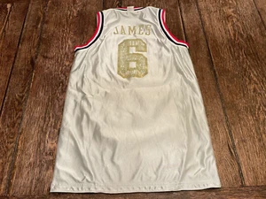 LEBRON JAMES Team USA Olympics & St. Vincent Mary Irish REVERSIBLE mens S jersey - Picture 1 of 8