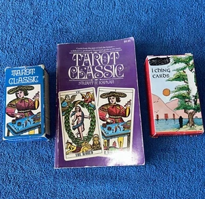 Vintage Tarot Klassiker & I Ging Karten von Agmüller und Buch Konvolut komplett Münzen - Bild 1 von 9