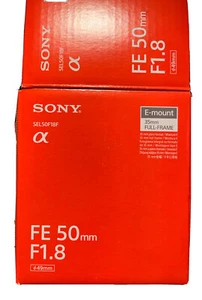 Wie NEU: Sony 50mm Objektiv F1.8 SEL50F18E VOLLLFORMAT - Bild 1 von 7