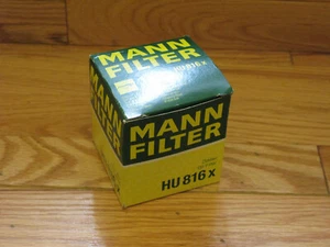 Engine Oil Filter MANN HU816X Fit BMW 11428683196, Gaskets & Seal NEW - Picture 1 of 3