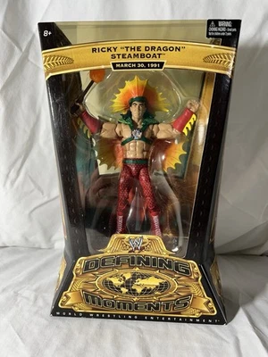 WWE Legends Mattel Elite Defining Moments Ricky The Dragon Steamboat WWF Novo B6 - Imagem 1 de 4